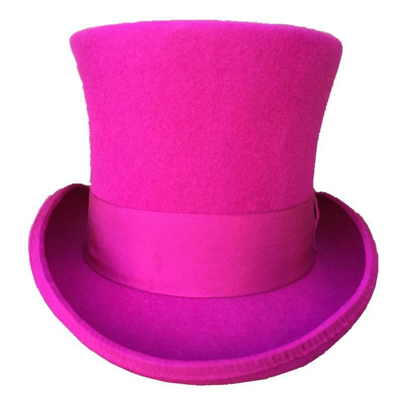 Couvre-chef violet de style steampunk