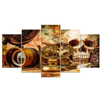 Décoration murale de style steampunk