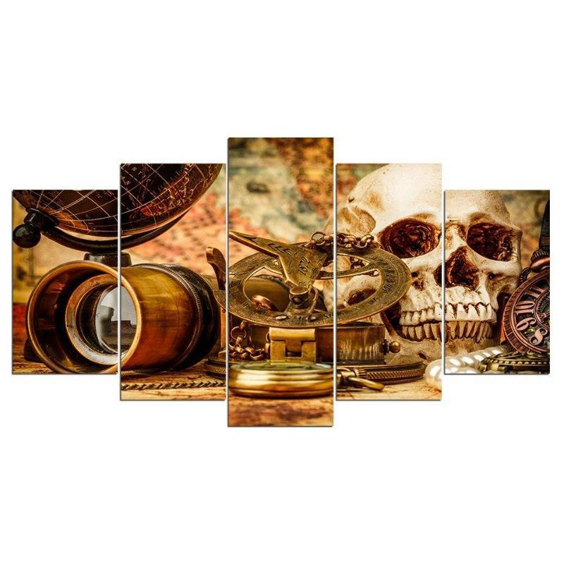 Décoration murale de style steampunk