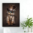 Décoration sur toile steampunk