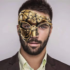 Demi-masque d’inspiration steampunk