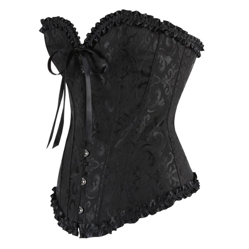 Ensemble de style gothique corset jupe