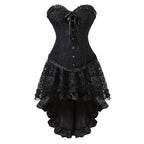 Ensemble gothique corset et jupe