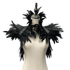 Épaulettes en plumes