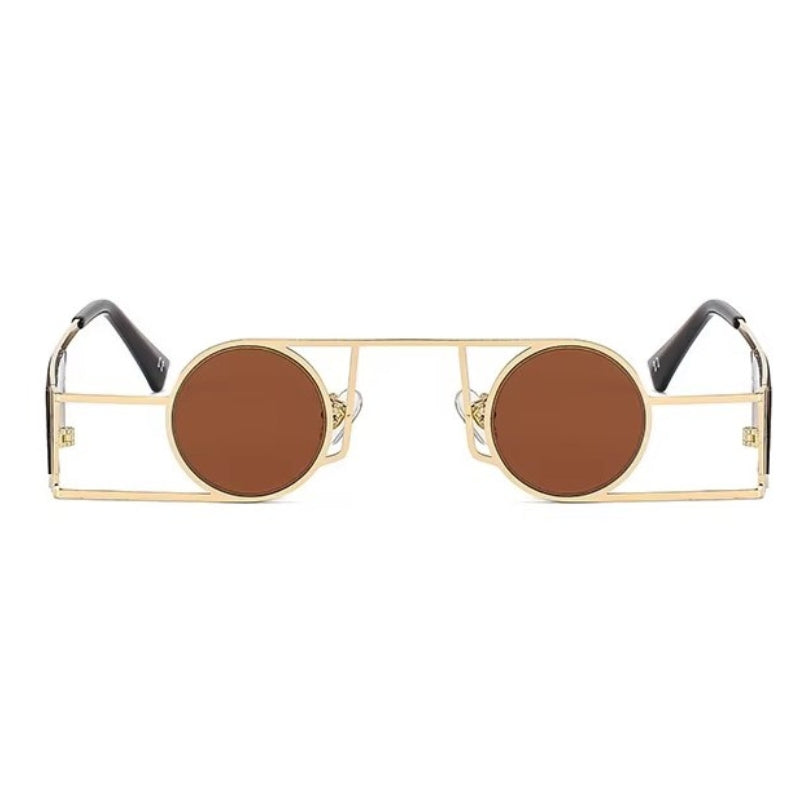 Format rond pour lunettes solaires inversées
