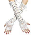 Gant long en dentelle