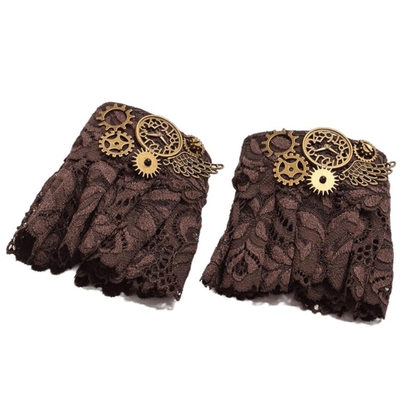 Gants dentelle à l’esprit steampunk