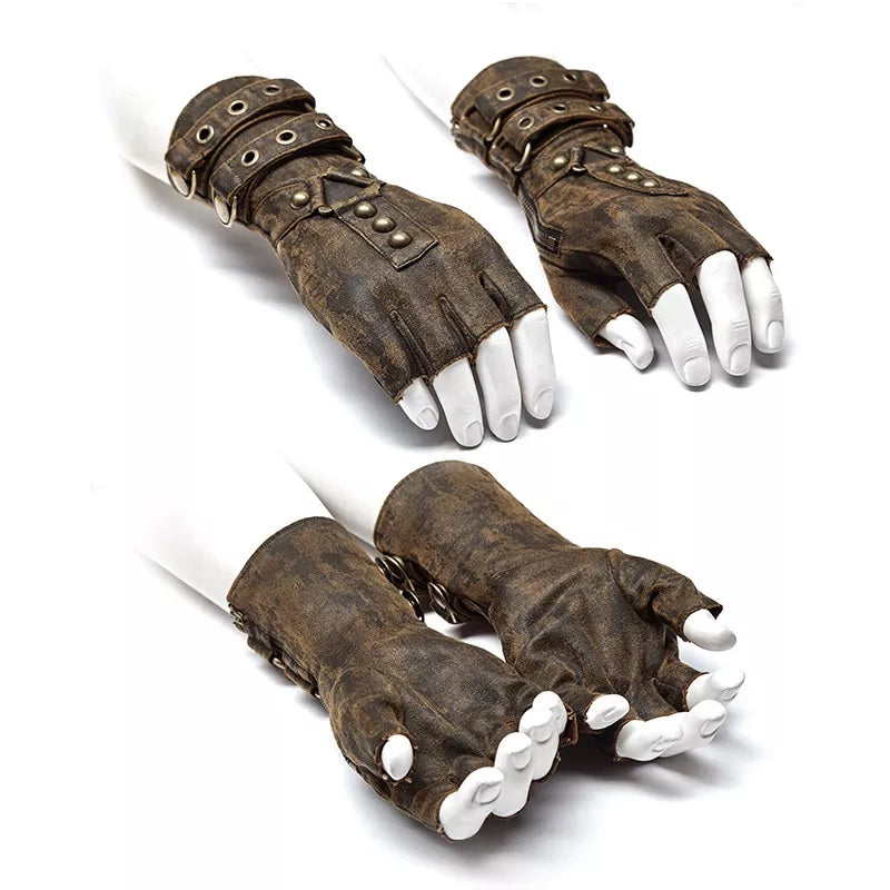 Gants steampunk pour homme