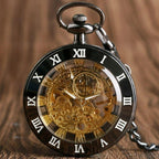 Garde-temps de poche ancien squelette