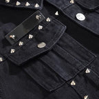 Gilet à l’allure punk