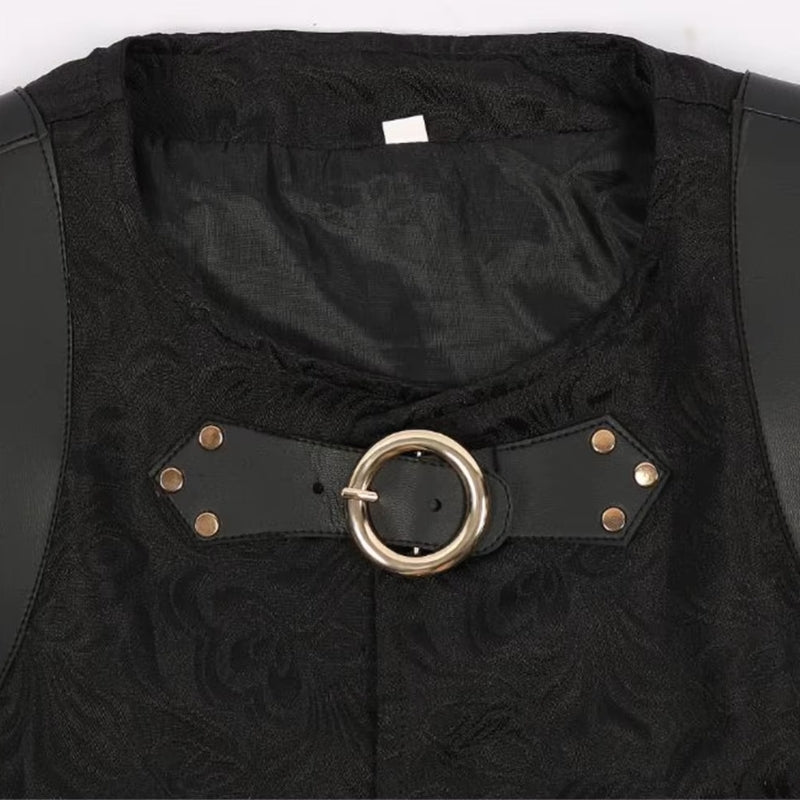 Gilet-corset rétro à l’esthétique steampunk