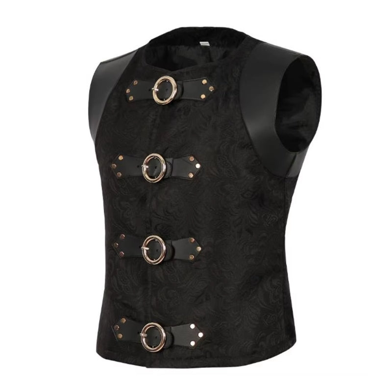 Gilet corset rétro au look steampunk