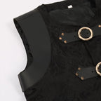 Gilet corseté au style steampunk rétro