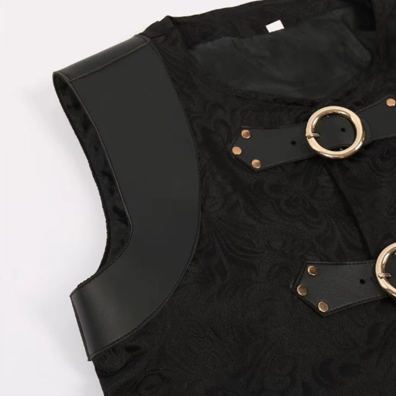Gilet corseté au style steampunk rétro