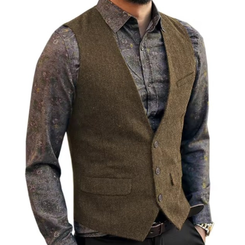 Gilet de costume rétro façon steampunk