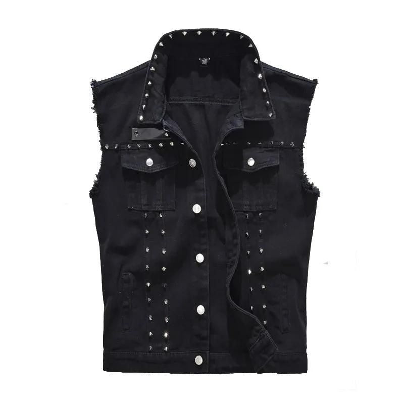 Gilet de style punk