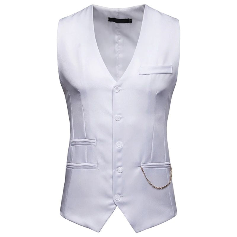 Gilet élégant au style rétro