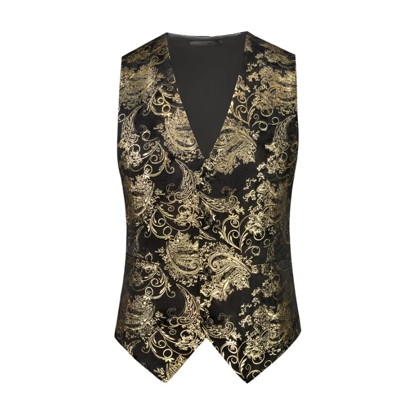 Gilet élégant imprimé pour homme