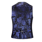 Gilet homme à imprimé style costume