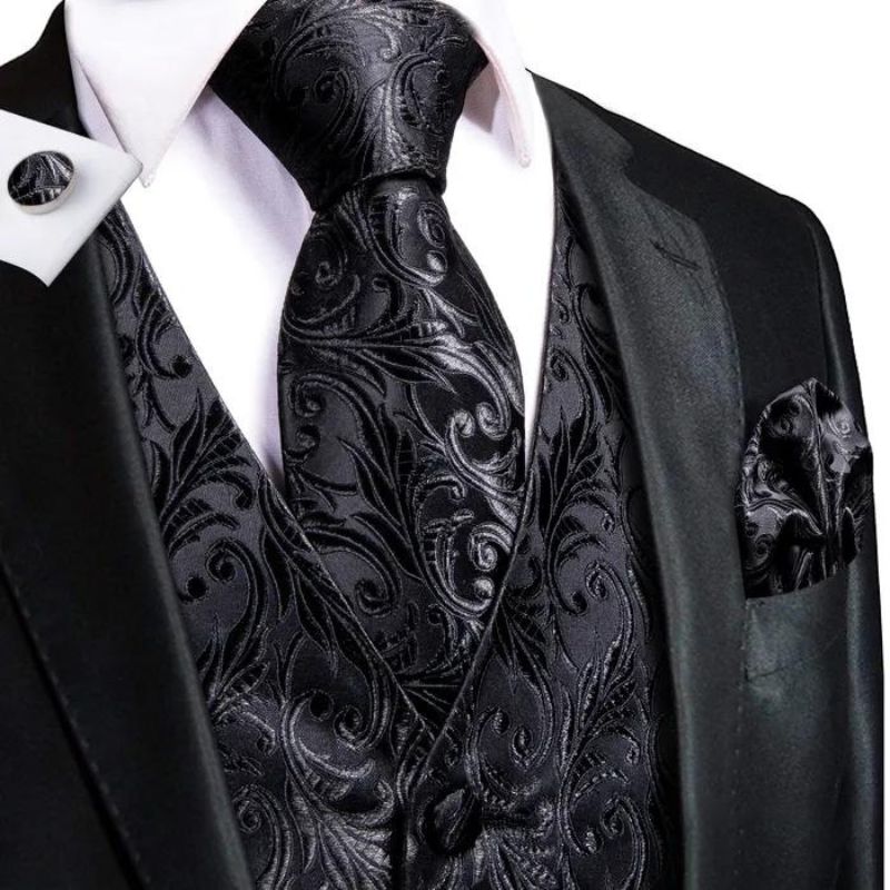 Gilet masculin gothique