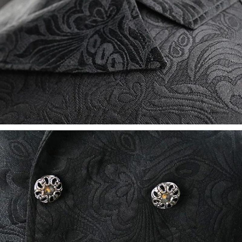 Gilet masculin gothique sans manches long