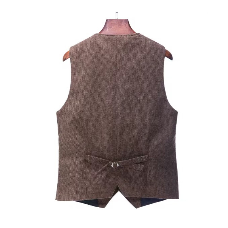Gilet masculin steampunk dépourvu de manches