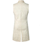 Gilet pour homme gothique long sans manches