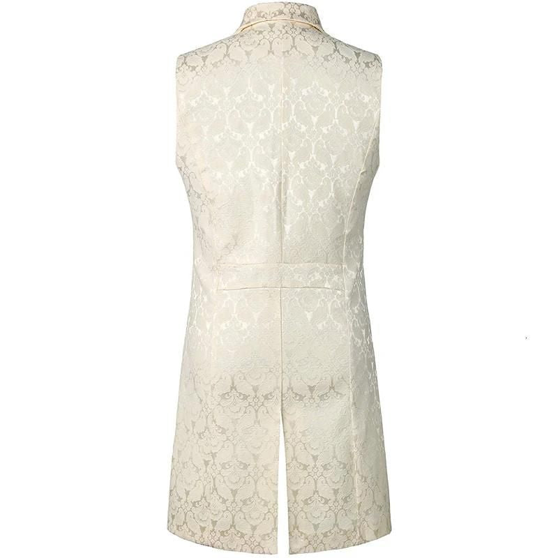 Gilet pour homme gothique long sans manches
