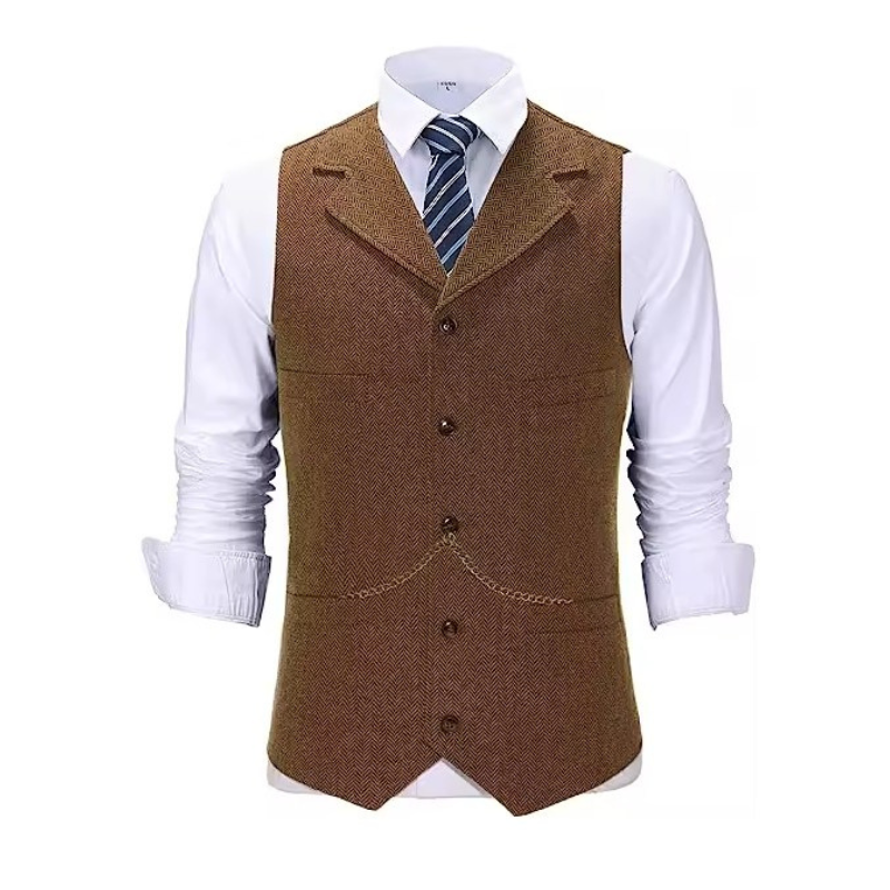 Gilet steampunk homme à coupe sans manches