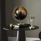 Globe du monde au design steampunk