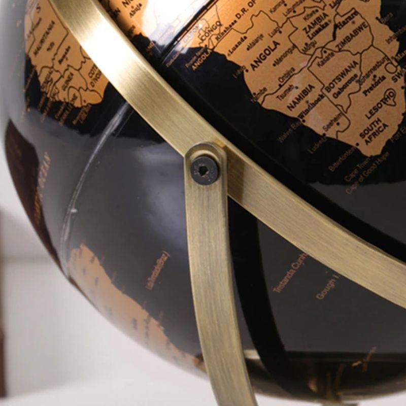 Globe terrestre décoratif steampunk
