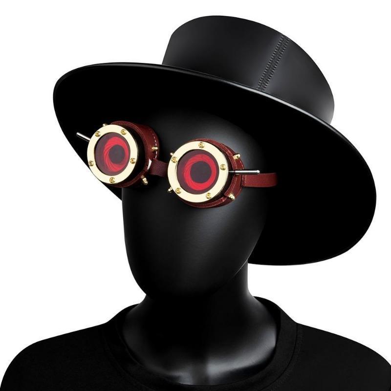 Goggles de style steampunk