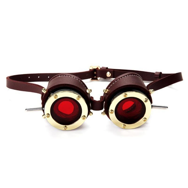 Goggles d’inspiration steampunk
