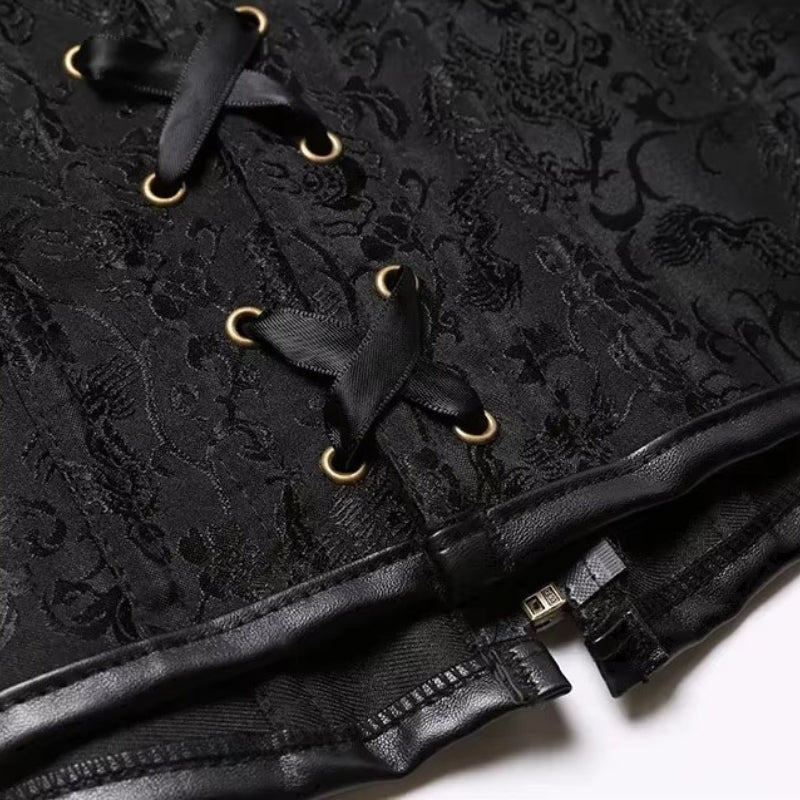 Grand corset steampunk grande taille