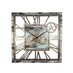Grande horloge de style steampunk