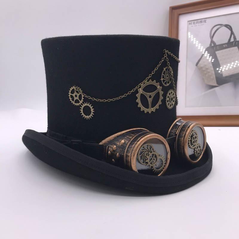 Haut-de-forme de style steampunk