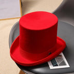 Haut-de-forme rouge classique