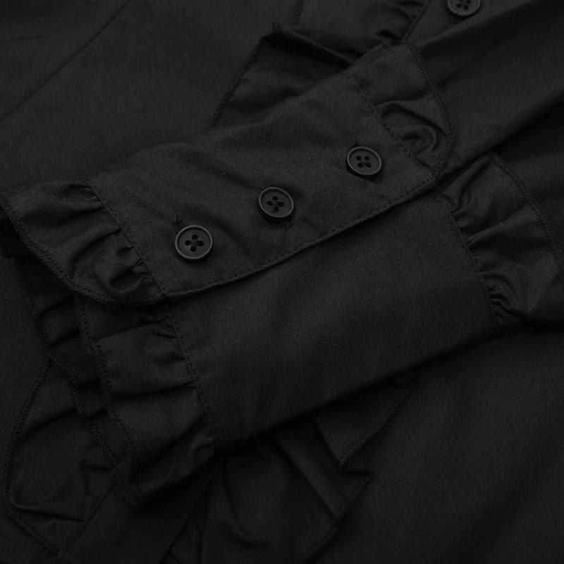 Haut gothique féminin de type blouse