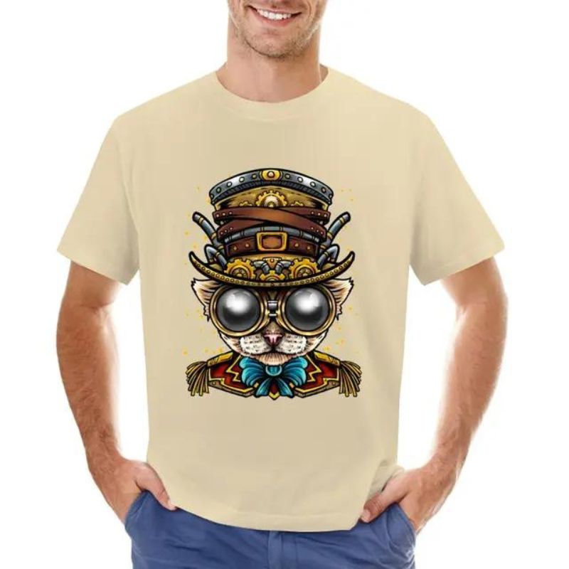 Haut steampunk homme type T-shirt