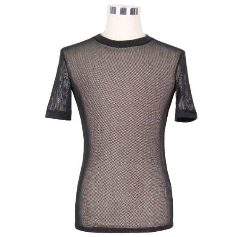 Haut transparent de type T-shirt pour homme