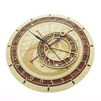Horloge à thème astronomique et steampunk