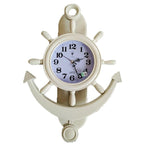 Horloge ancre de bateau au style steampunk