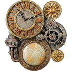 Horloge au style steampunk
