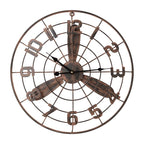 Horloge aviateur au style steampunk