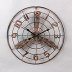 Horloge d’aviateur d’inspiration steampunk