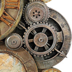 Horloge de design steampunk
