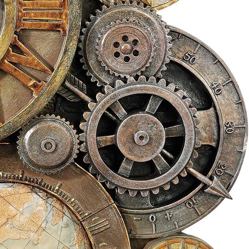 Horloge de design steampunk