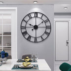 Horloge de style vintage steampunk noire