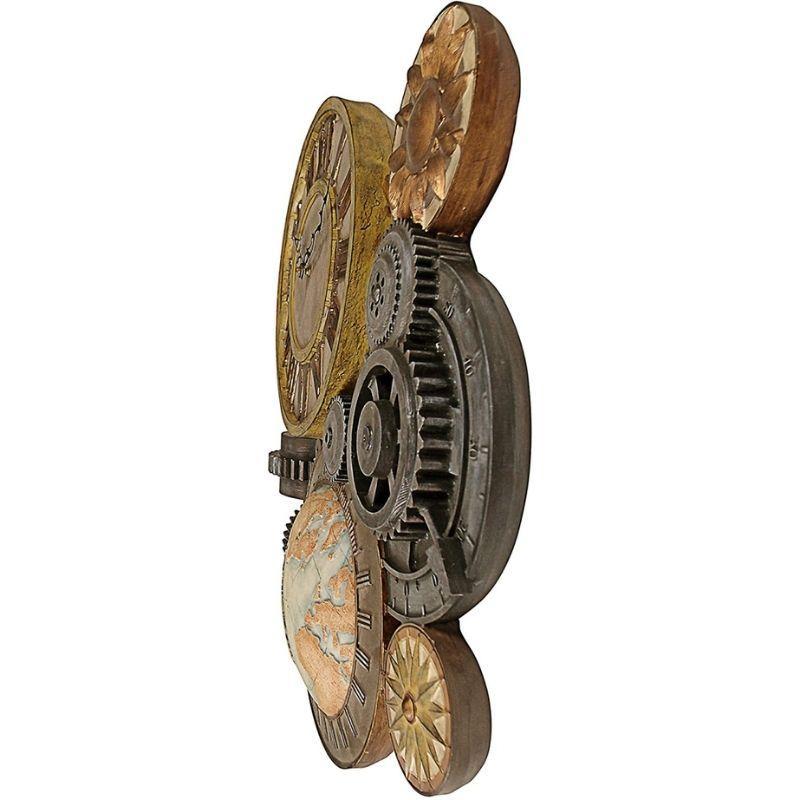 Horloge inspirée du style steampunk