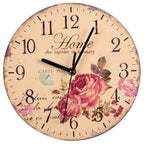 Horloge murale bois d’inspiration vintage
